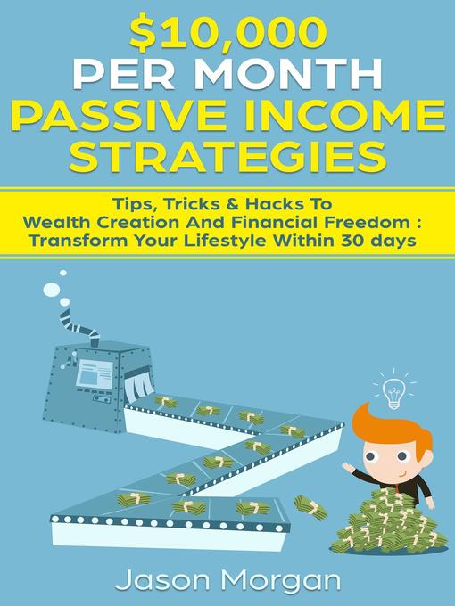 غلاف $10,000 per Month Passive Income Strategies